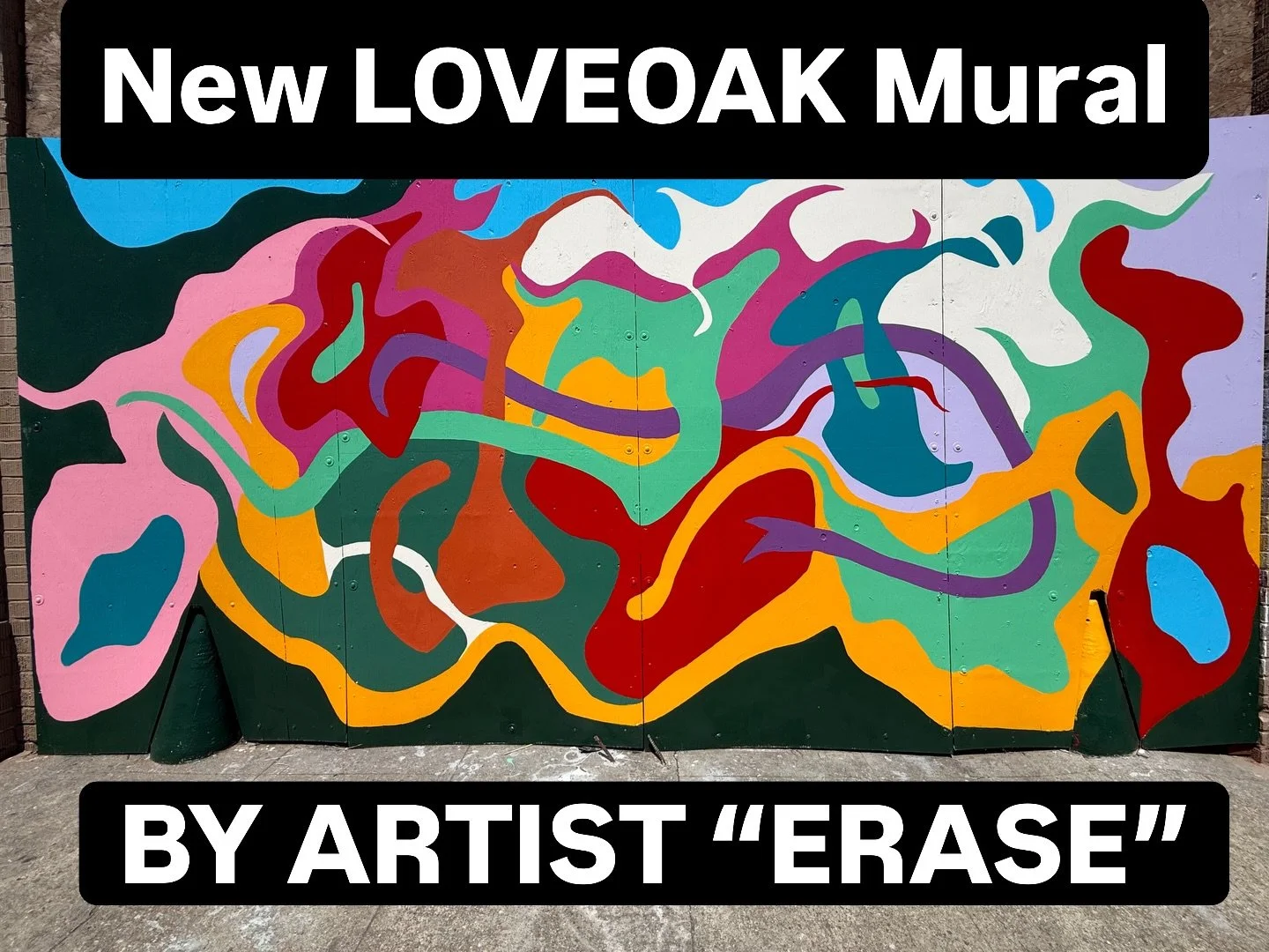 Two incredible murals. One powerful reminder:

Community is built by people who care enough to show up.

Thank you to City of Oakland employee &ldquo;Erase&rdquo;who donated his own personal time and materials to create one of these beautiful works o