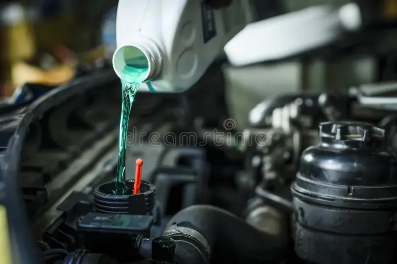 Coolant exchange