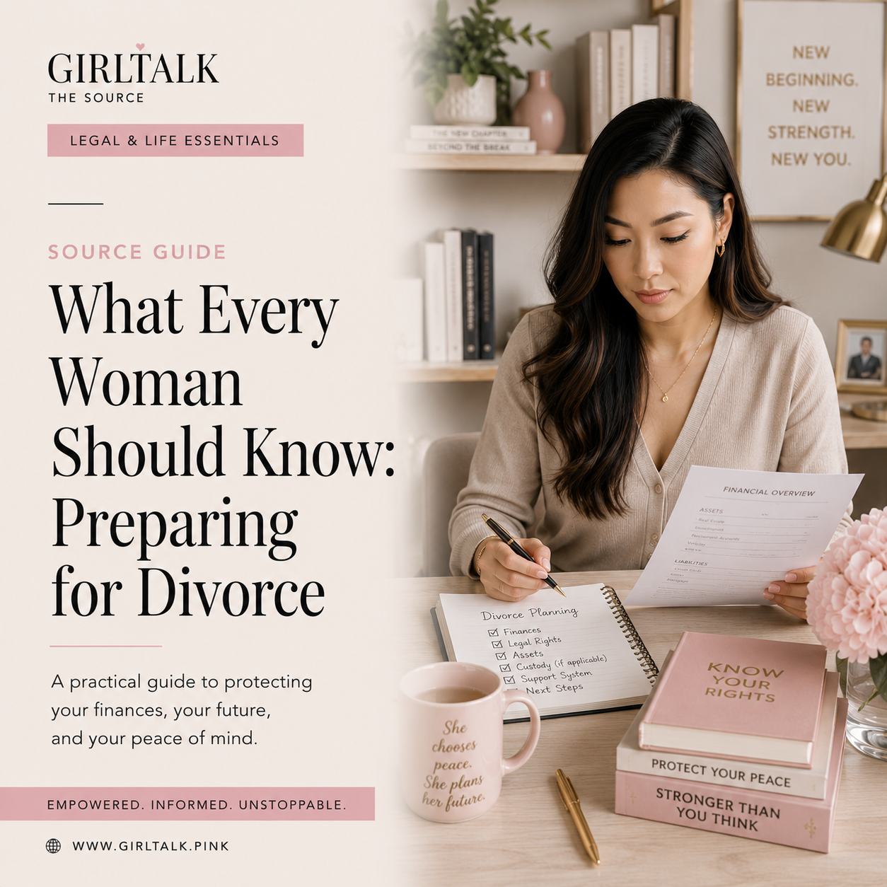 Preparing for Divorce — a practical guide for women covering finances, legal rights, assets, custody considerations, support, and next steps to protect your future and peace of mind