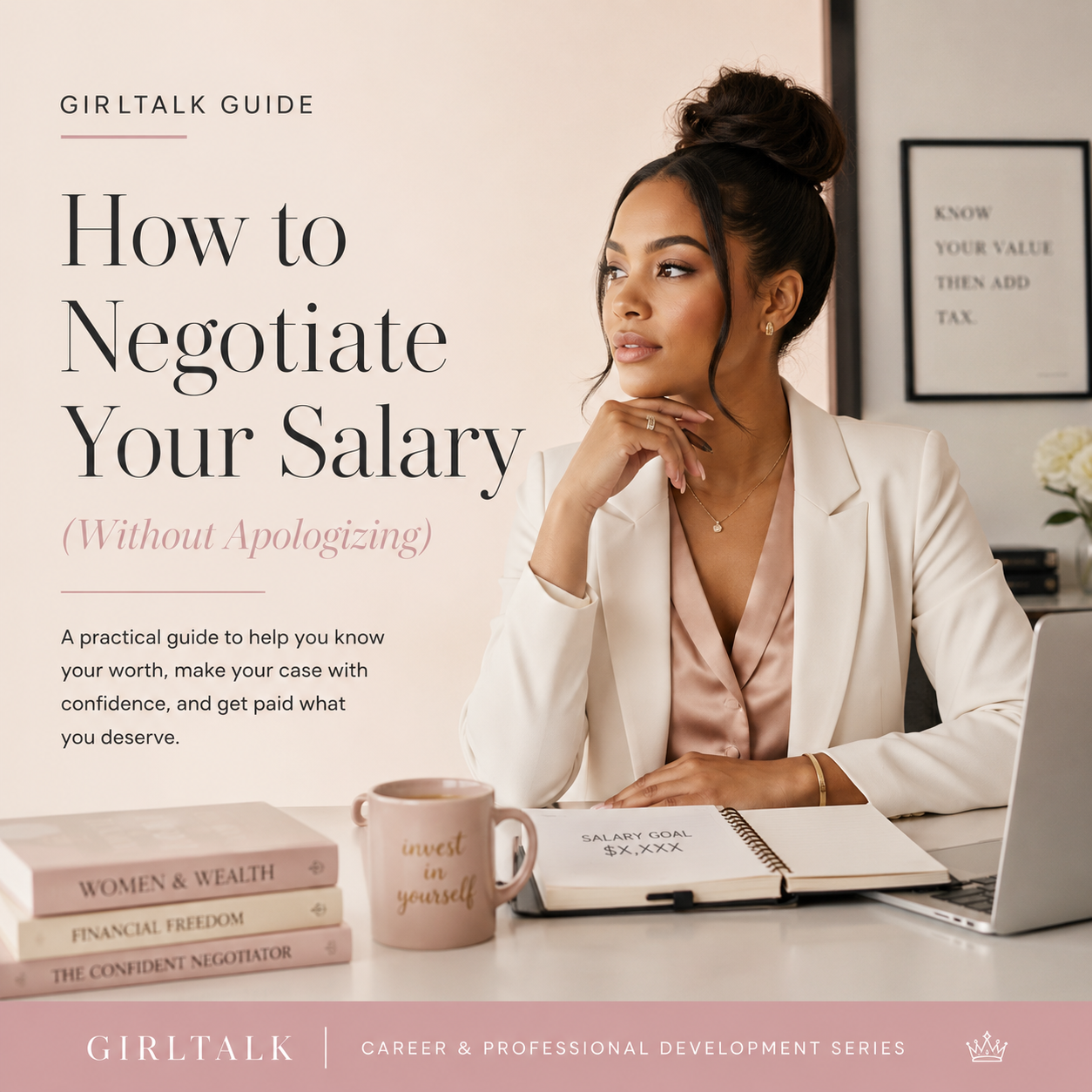 How to Negotiate Your Salary — a practical guide to knowing your value, making your case with confidence, and negotiating fair compensation