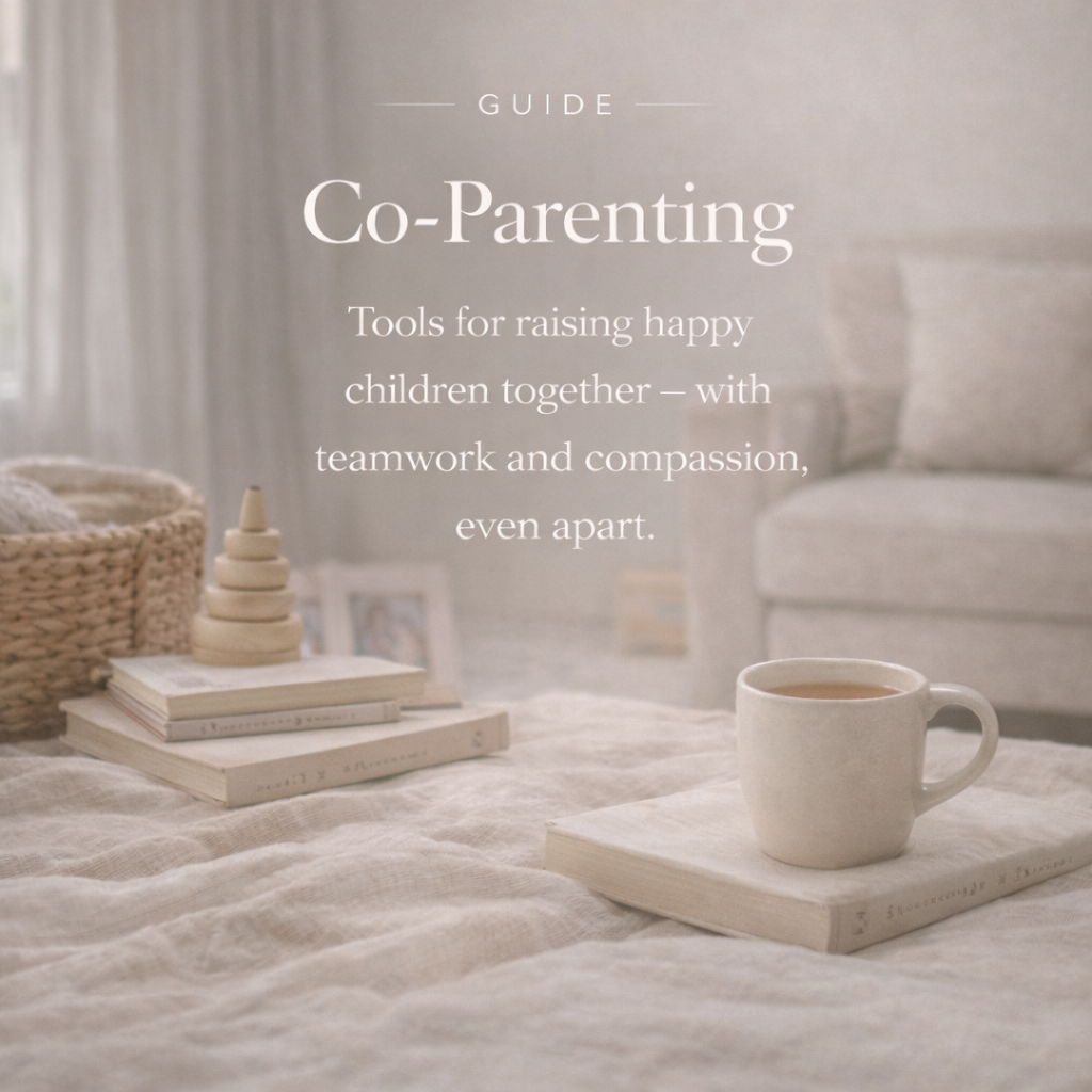 Co-Parenting — practical tools for raising children together with communication, teamwork, consistency, and compassion across separate households