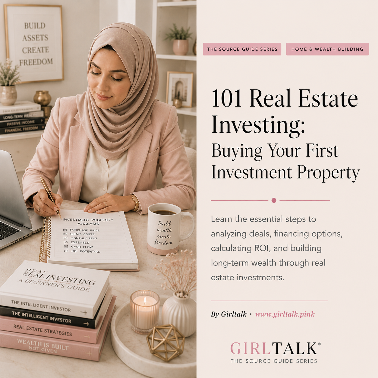 101 Real Estate Investing: Buying Your First Investment Property — learn the basics of analyzing deals, financing, ROI, and building long-term wealth through real estate