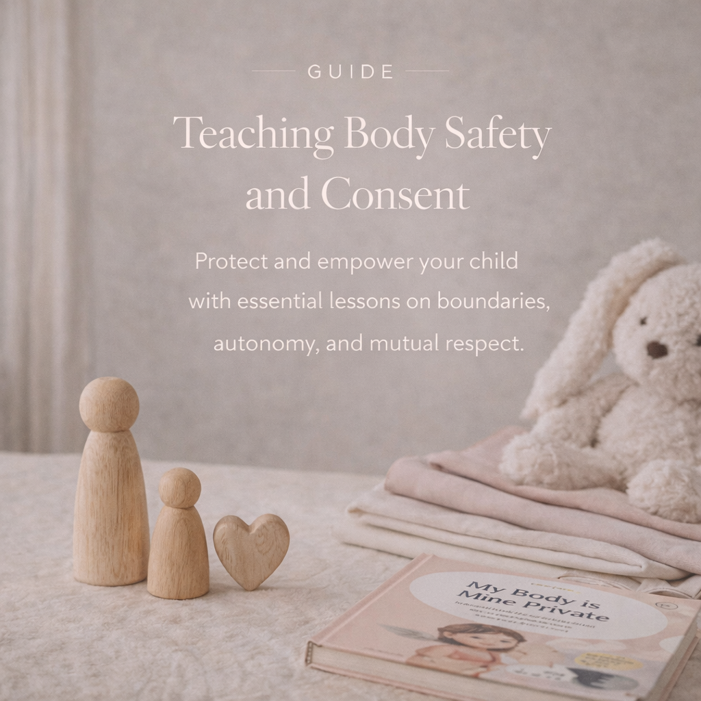 Teaching Body Safety and Consent — a guide to helping children understand boundaries, body autonomy, personal safety, and mutual respect