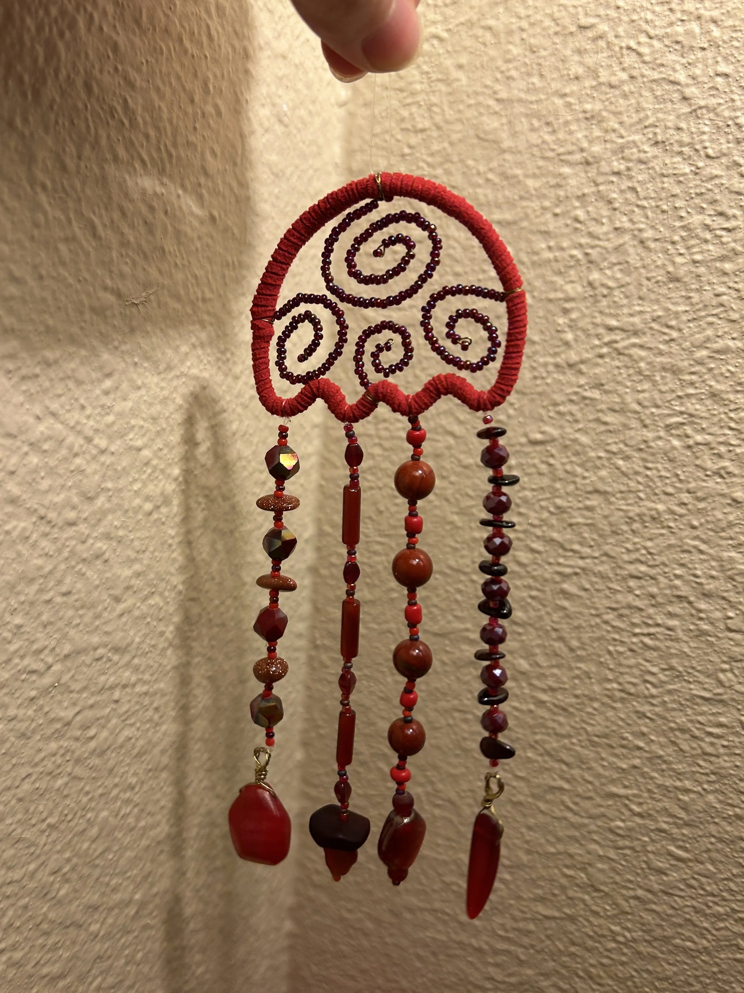 Red Jellyfish Catcher