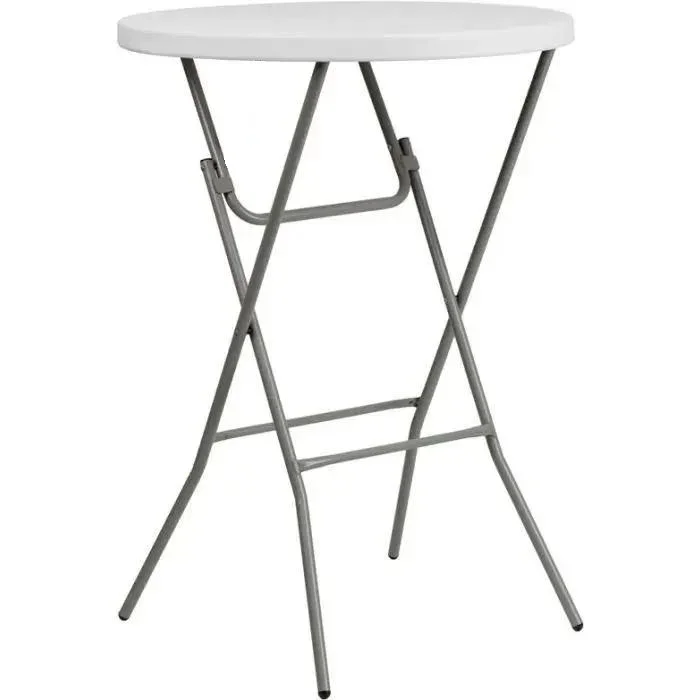 32'' Plastic Folding Cocktail Table