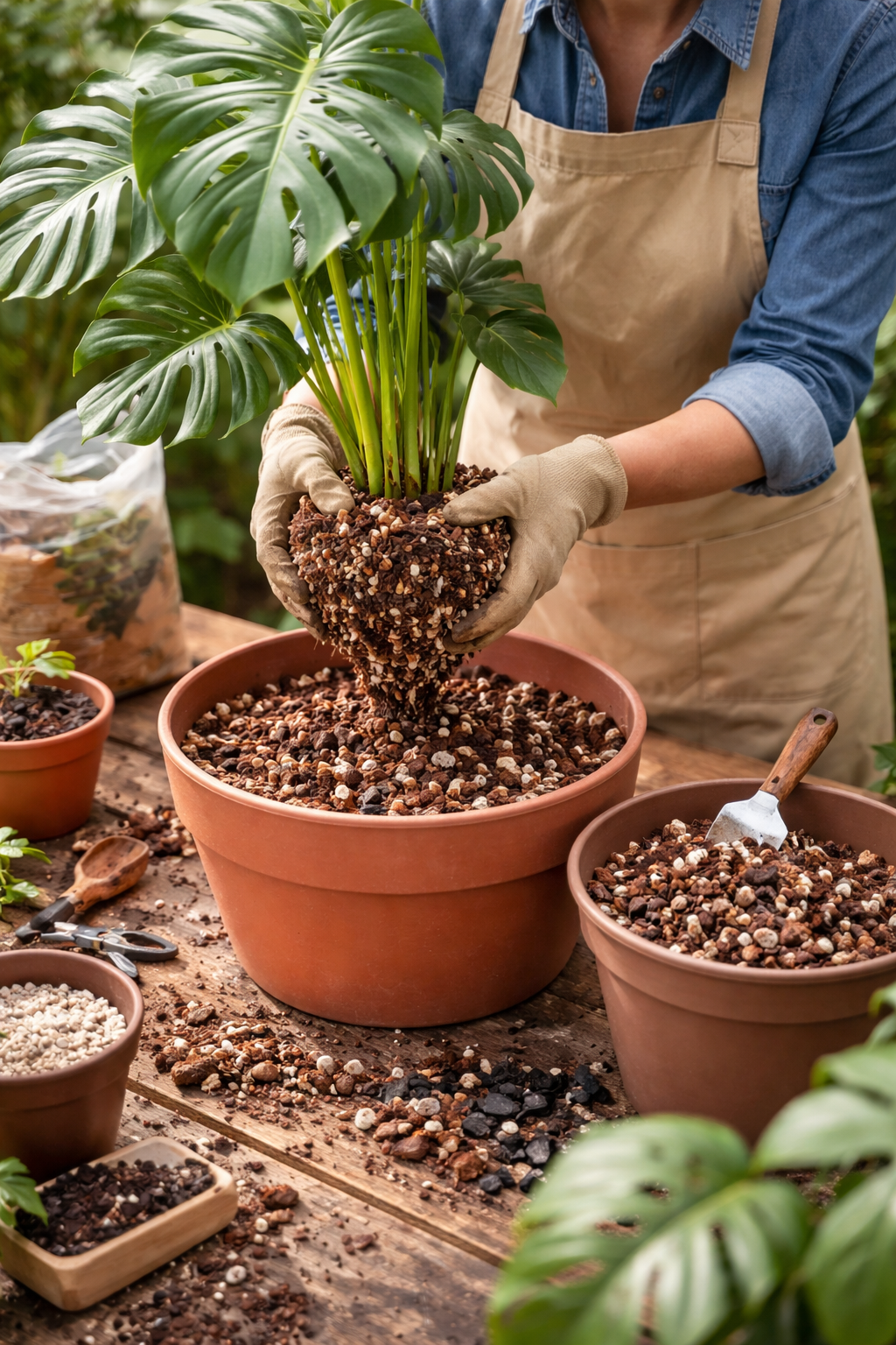 🌿 Pick-up & Delivery or Come-to-You Repotting Services