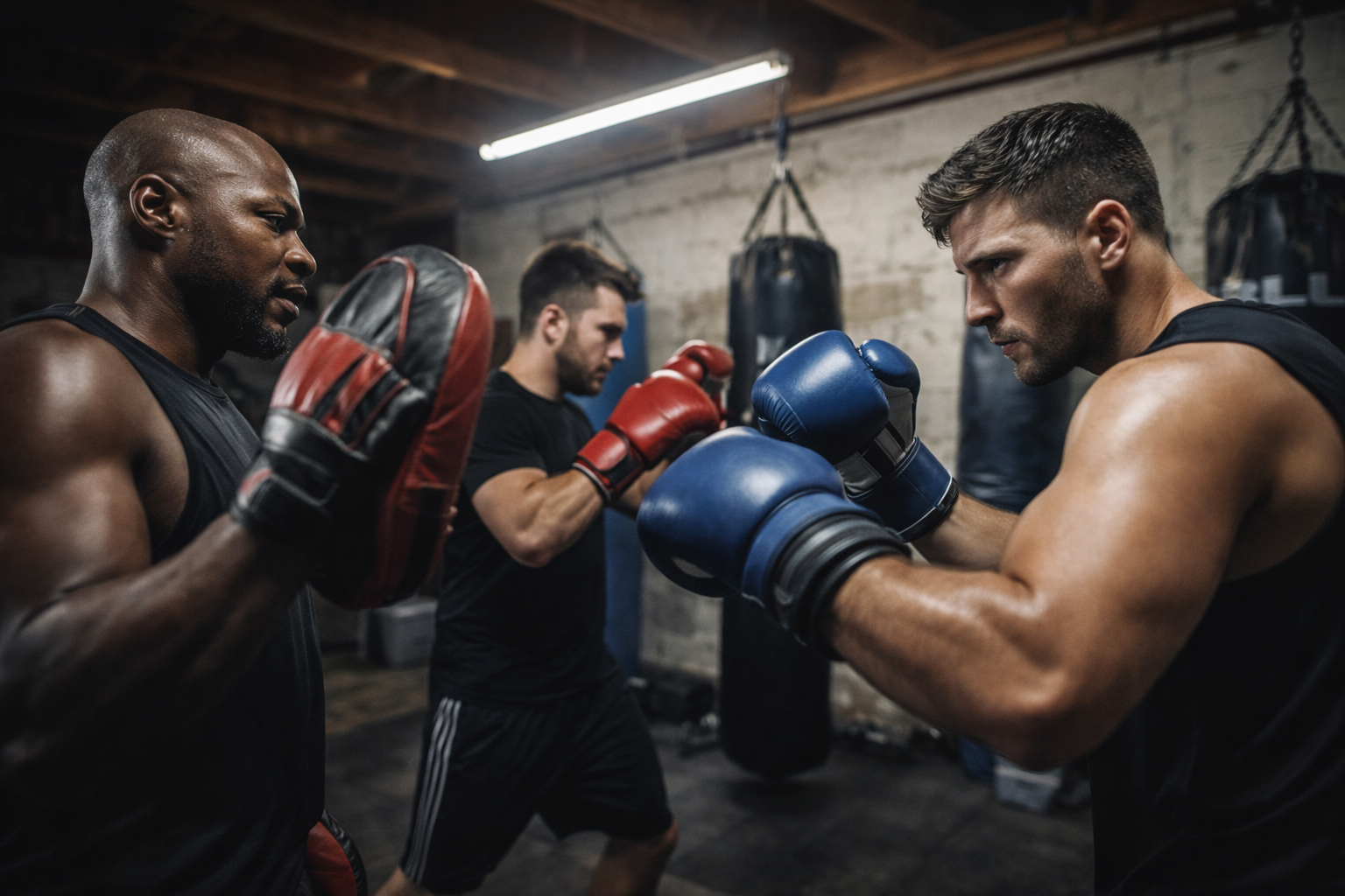Boxing Team Training