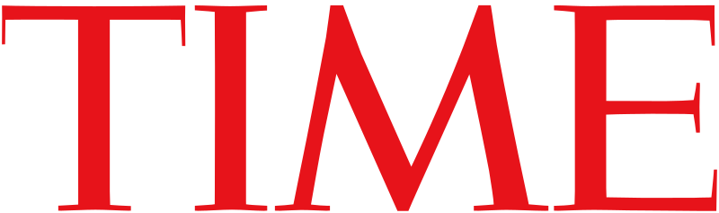 The logo of TIME magazine in red text on a white background.