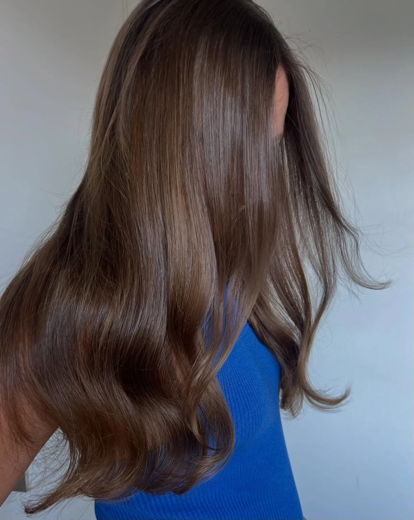 So sooo pretty! 😍 Just a little toner and weft maintenance refresh. 🤍