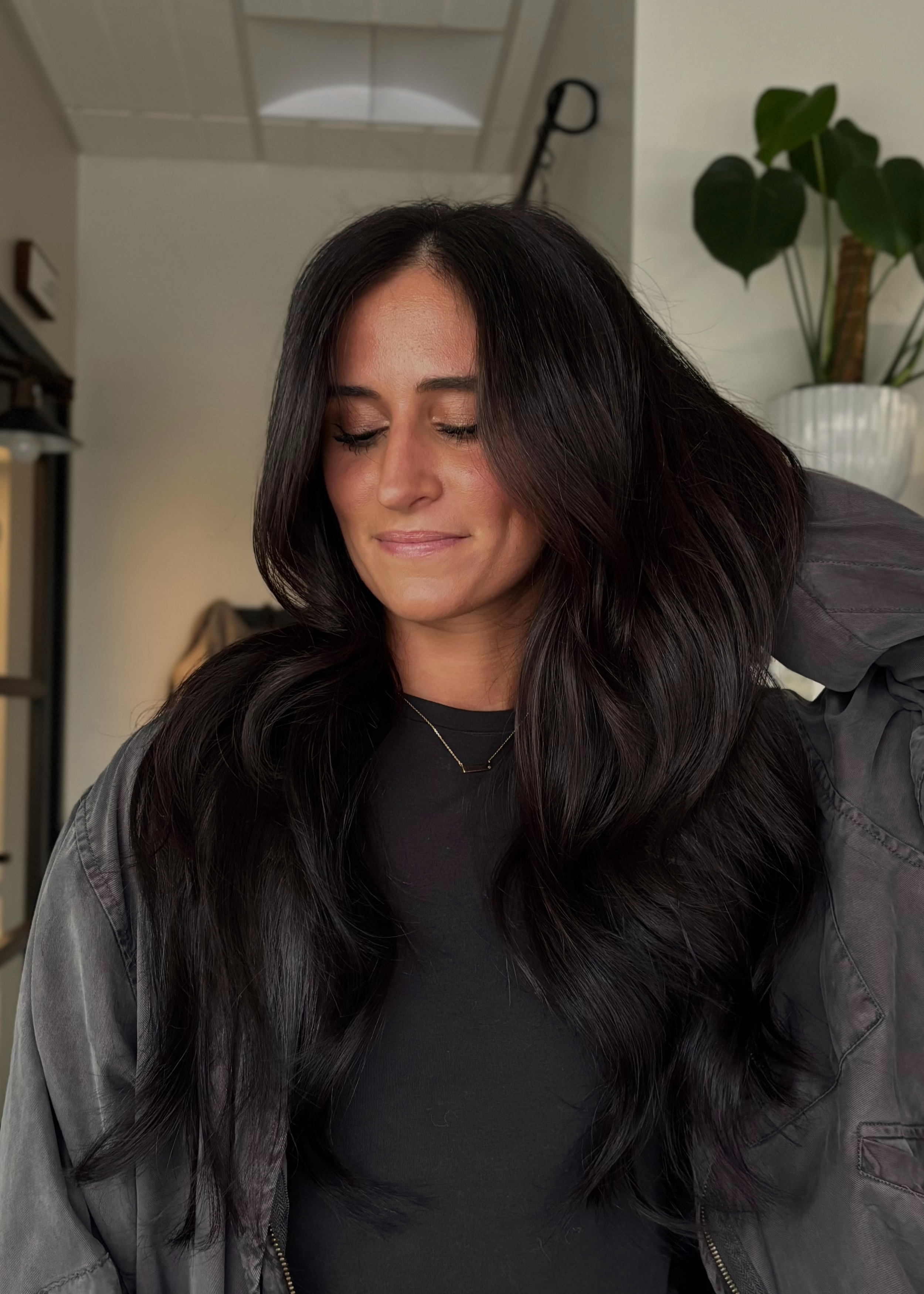 Best brunette keratin bond extensions, Extensions for brunette color in Charlotte