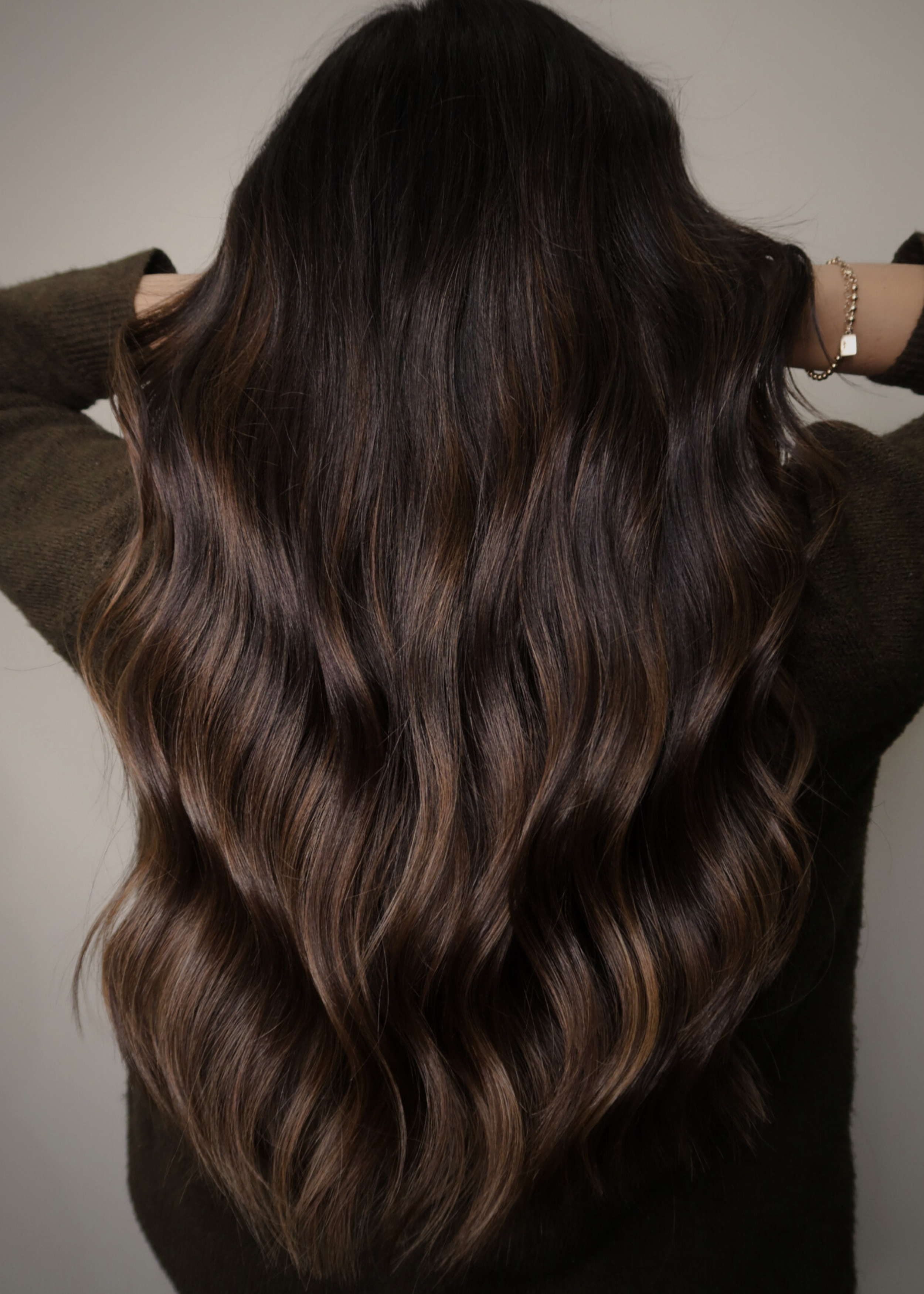 Custom Brunette Hair and Extensions