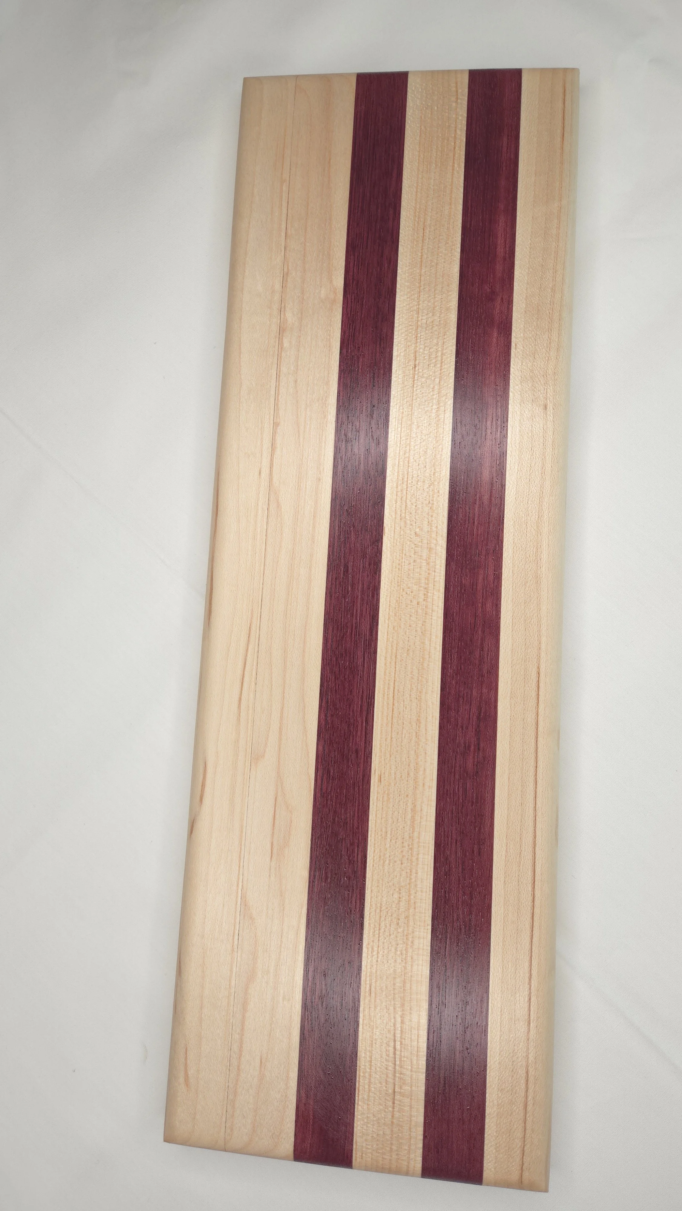 Maple and Purple Heart charcuterie board