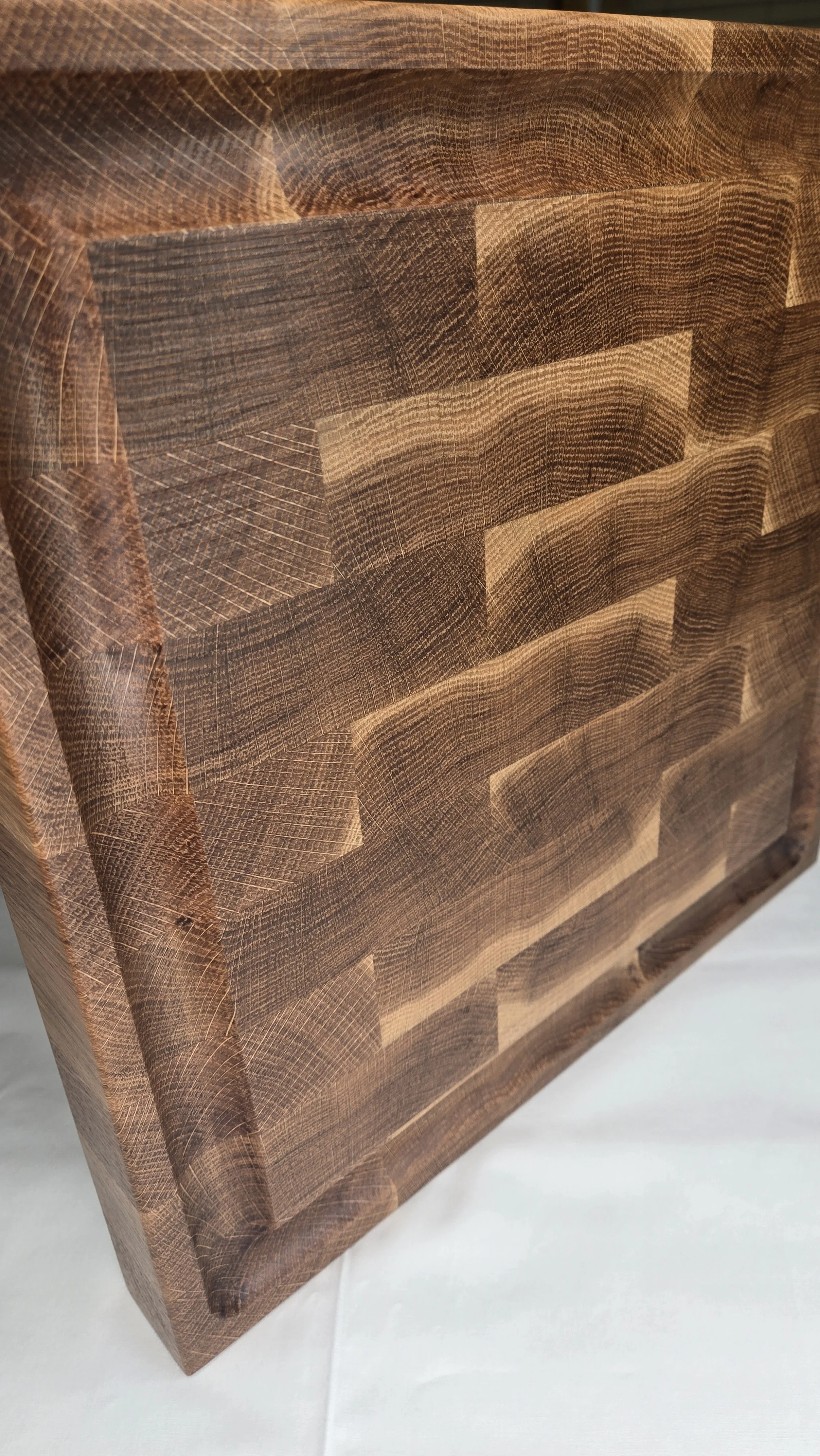 End grain White Oak cutting board