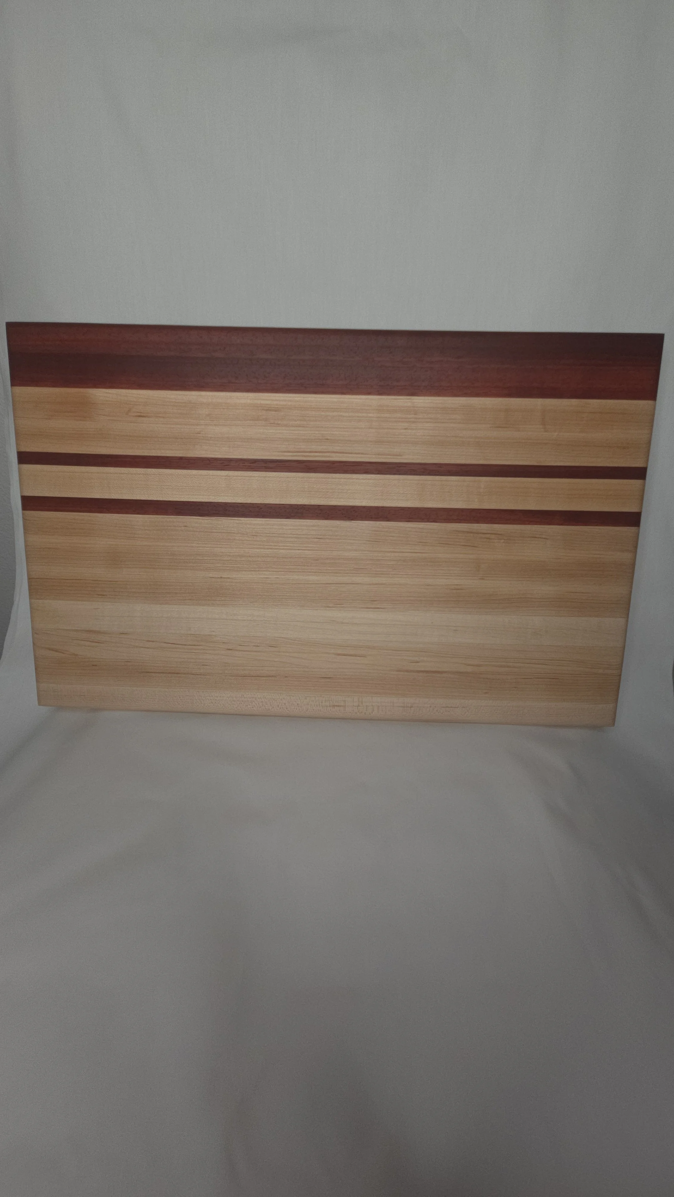 Padauk and Maple cutting board