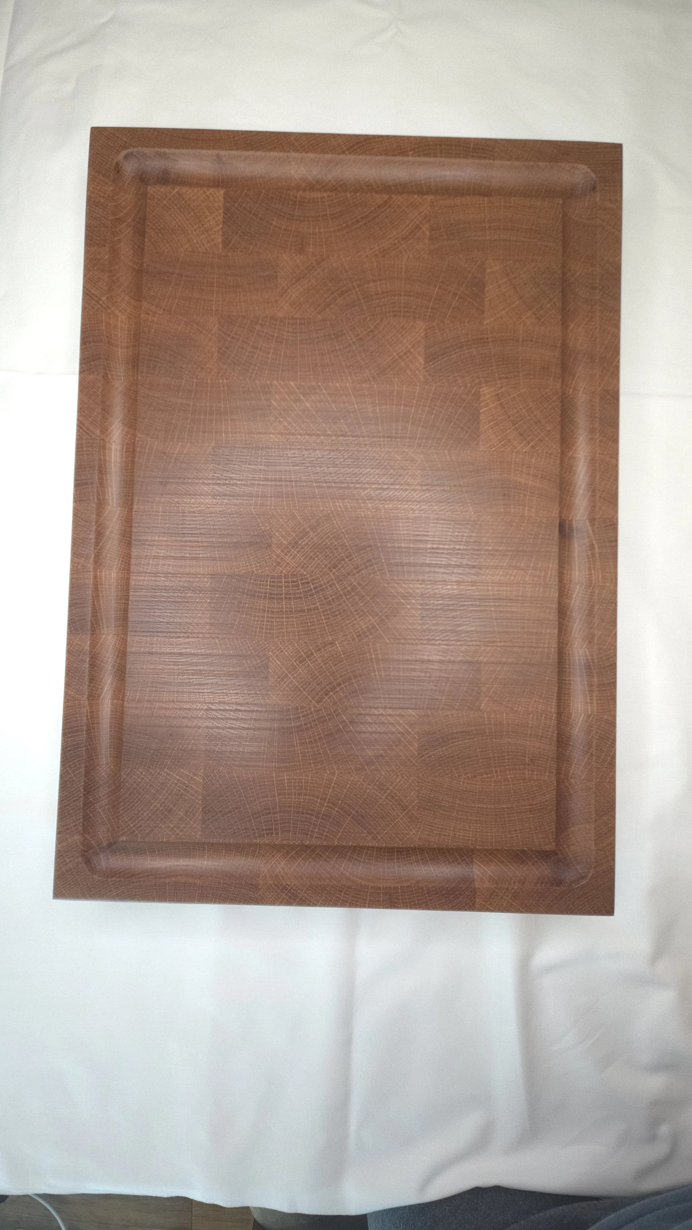 End grain White Oak cutting board