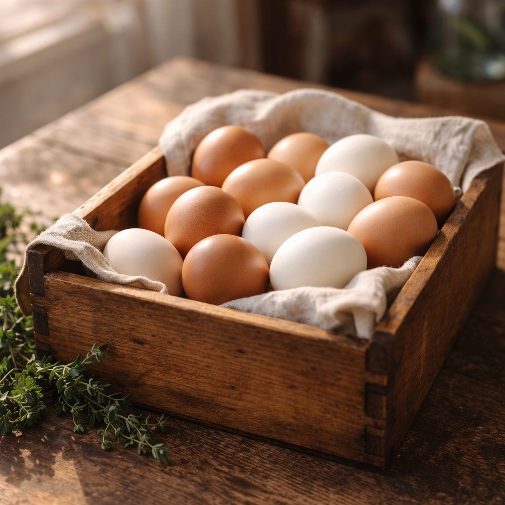 Hatched Deviled Eggs