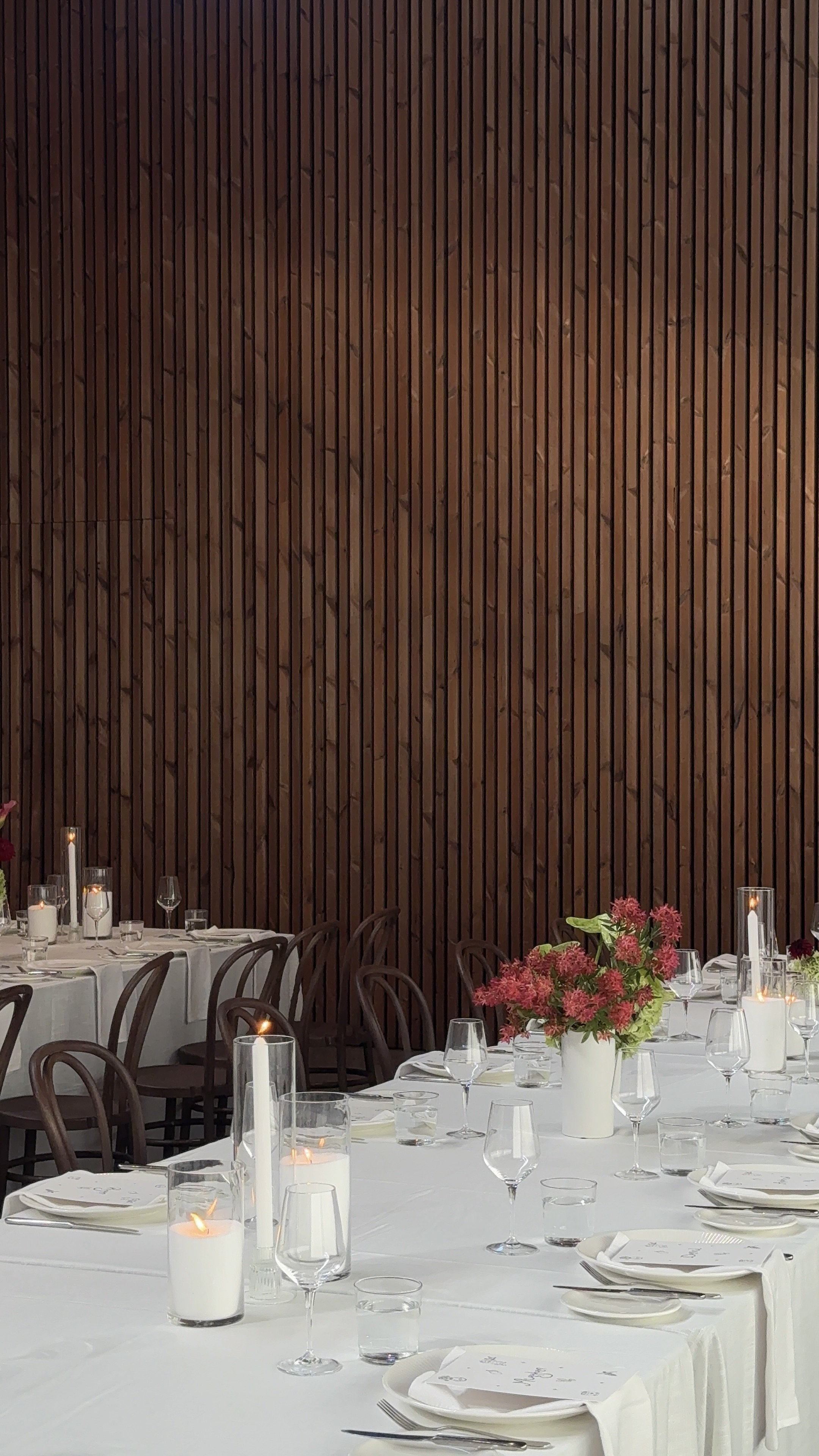 Bentwood chairs wedding venue Melbourne reception Half Acre