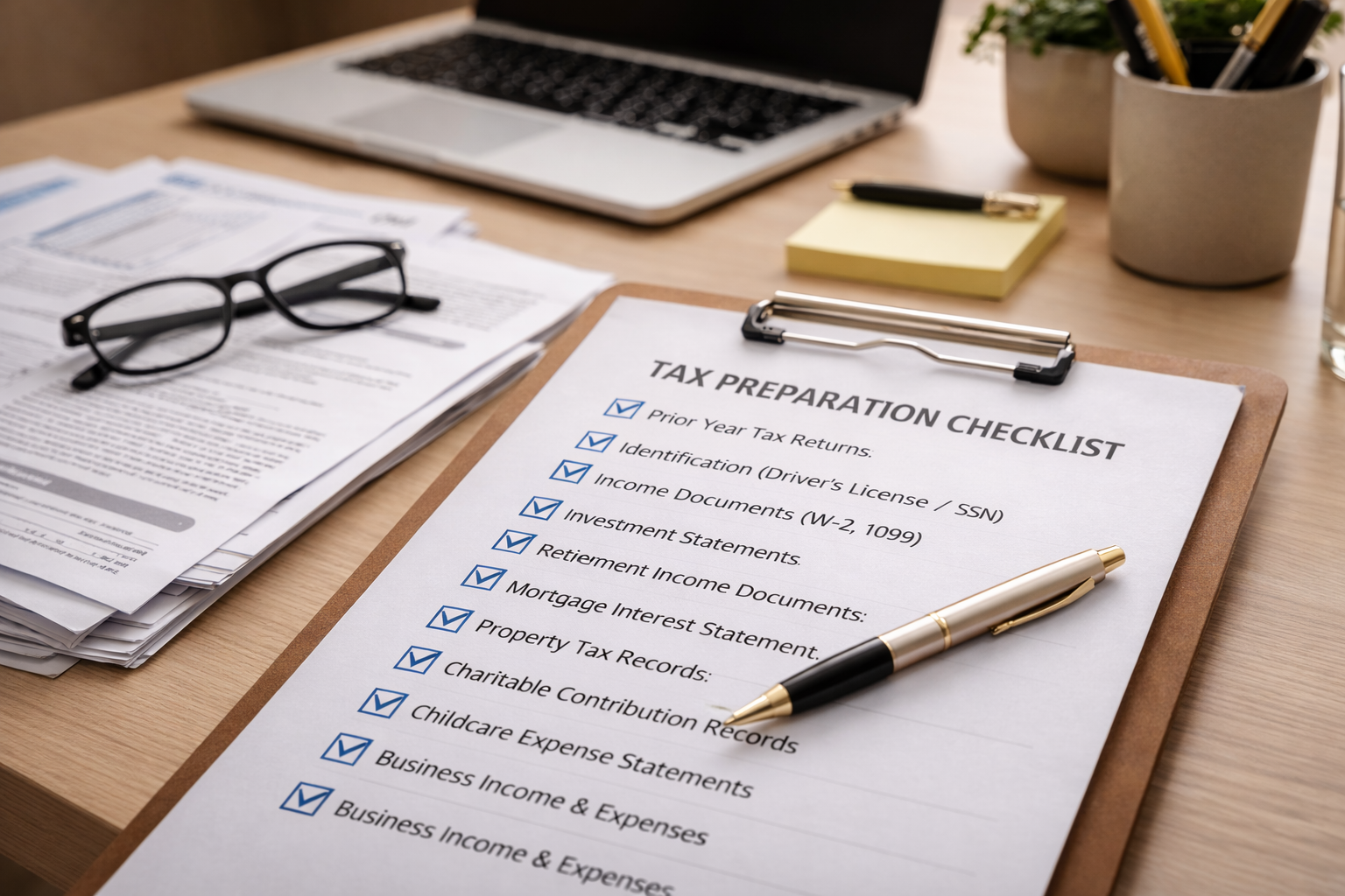 Tax Preparation Checklist