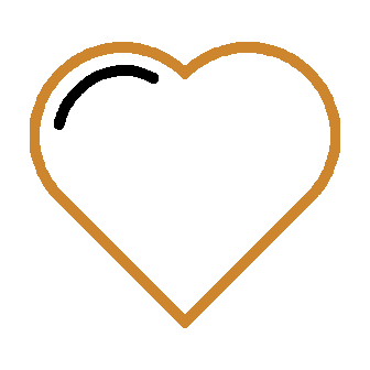 Simple illustration of a biscuit or cookie with a bite taken out of it.