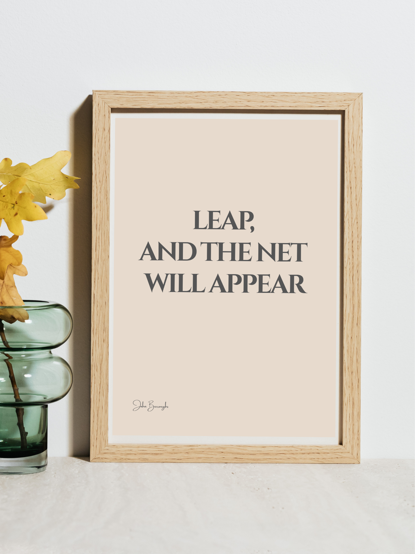 Leap, and the Net Will Appear.