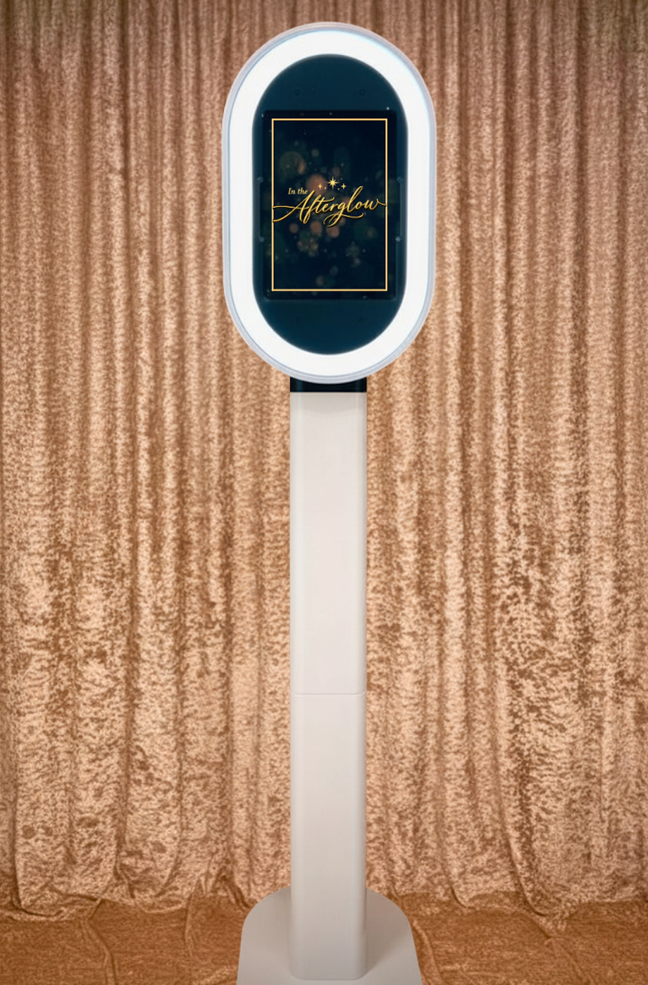 Luxury photo booth setup Nashville event