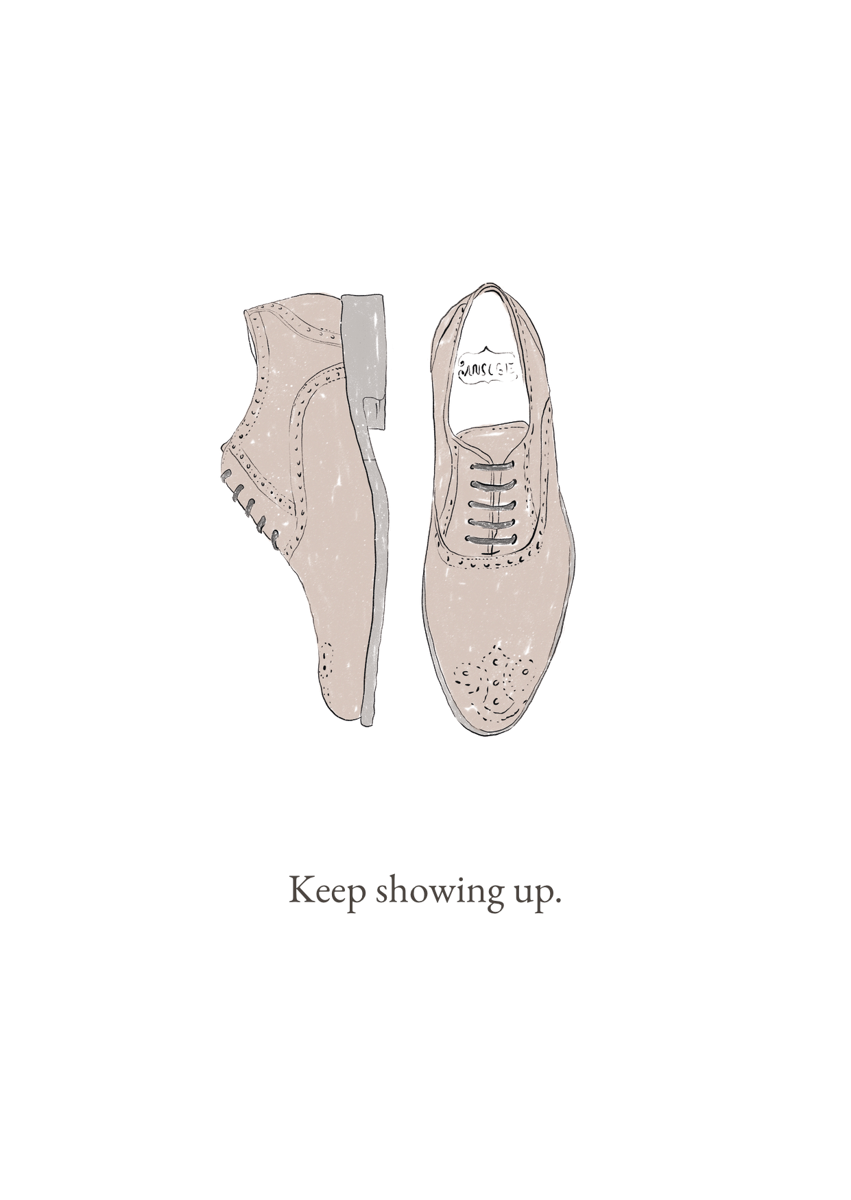 Oxford Shoes Card