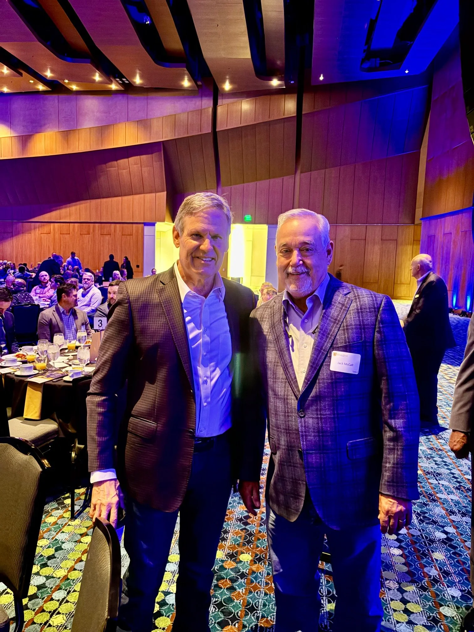 McCall Joins Leaders at Men of Valor Breakfast