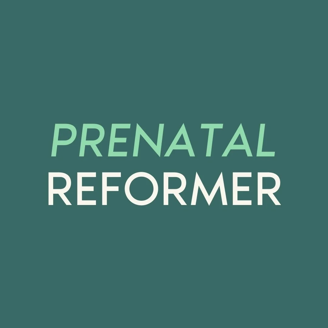 6 week prenatal reformer
