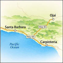 Santa Barbara Ojai Carpnteria closet installation