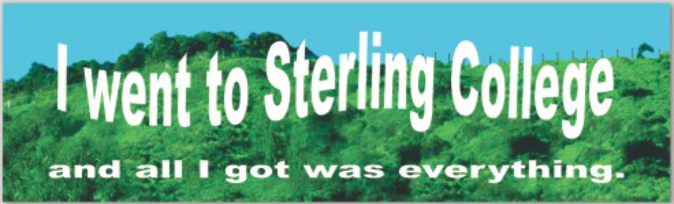 Sterling College Bumper Sticker