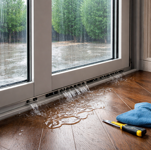 Sliding Door Leaking in Portland Rain? What's Letting Water In
