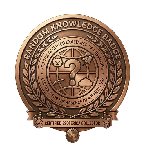 Useless Knowledge Badge