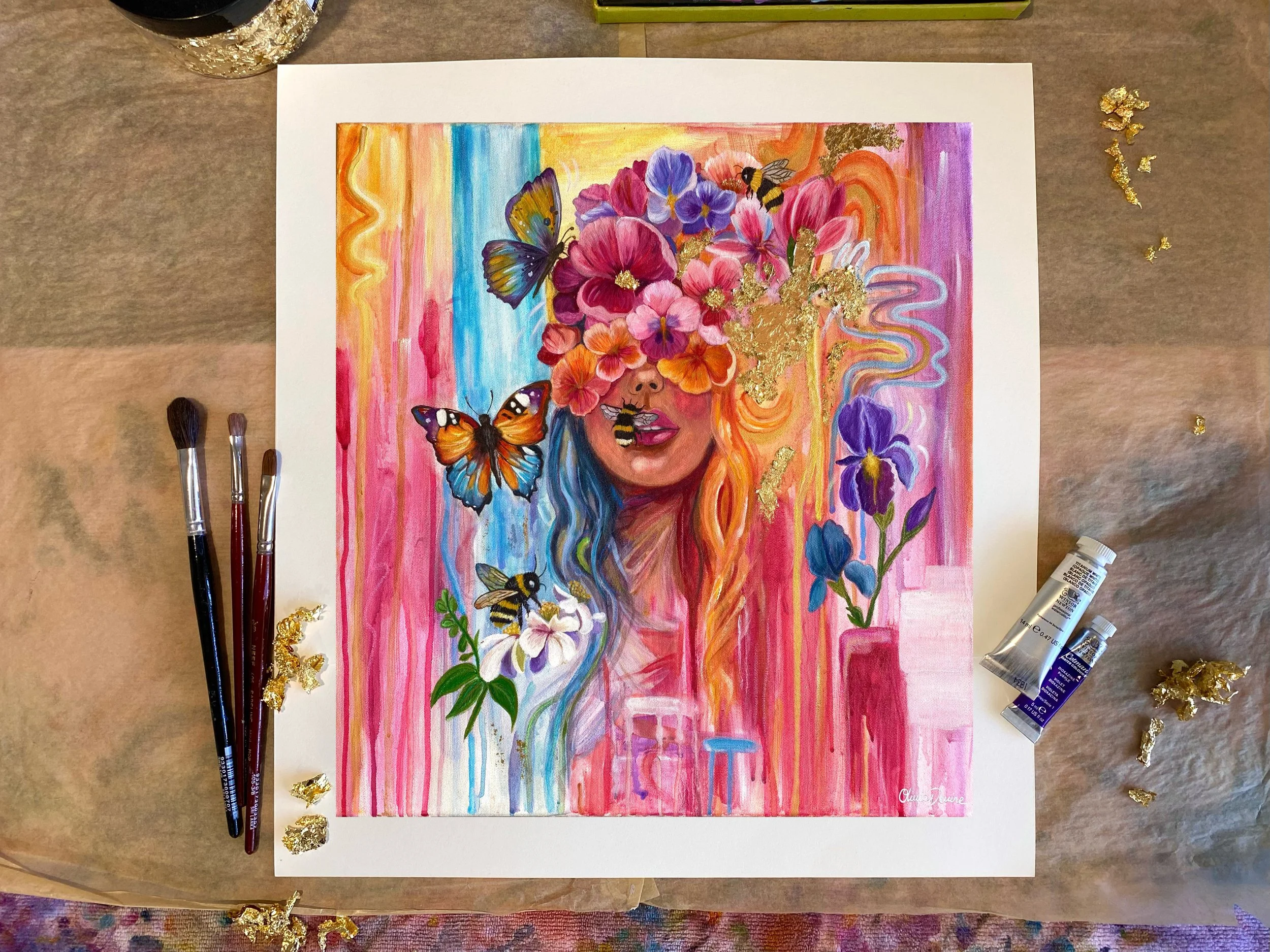 'Blindfolded Bloom' Fine Art Print