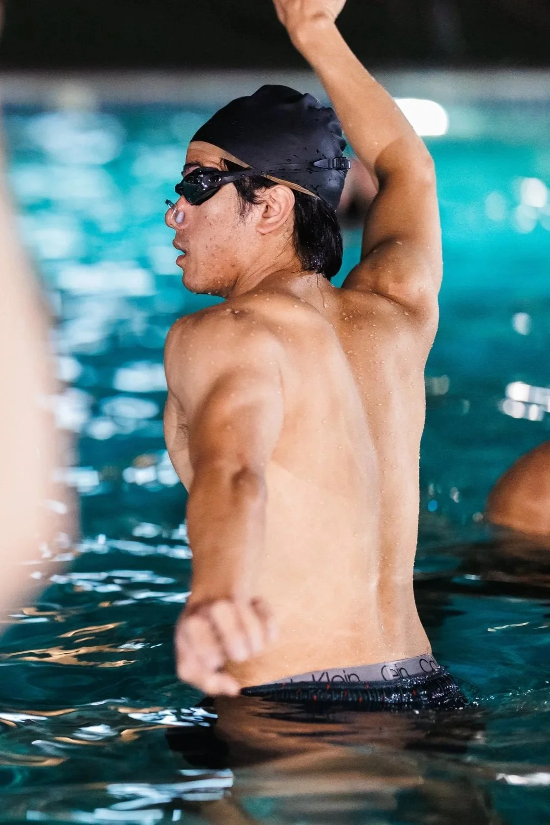 Metamorphoses as Erysichthon/Narrator One at Chouinard Pool at CalArts