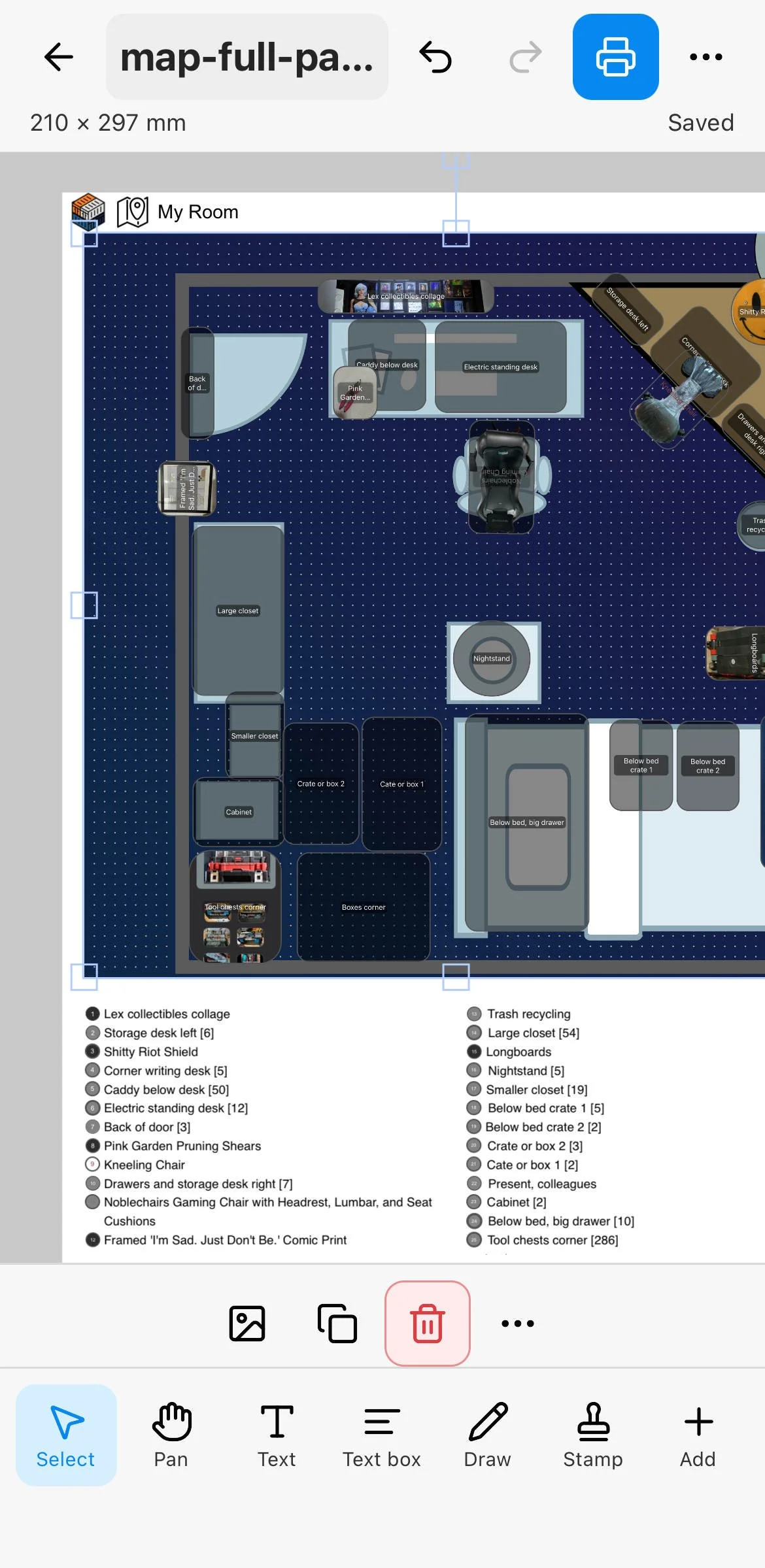 Map image with legend.