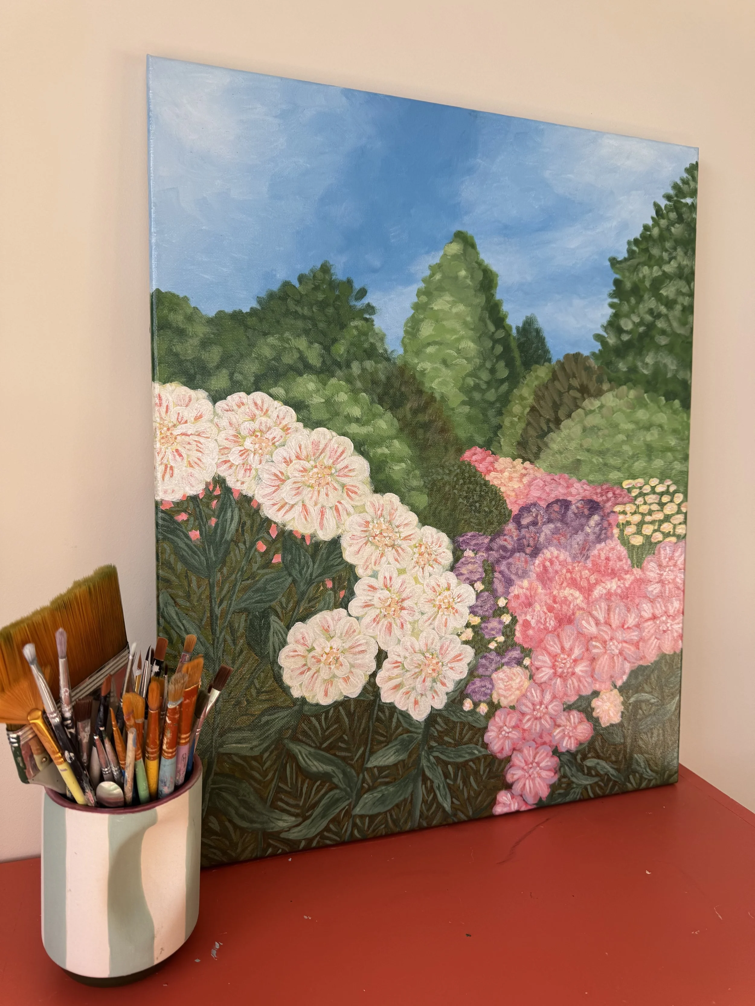 Dahlia Garden Original