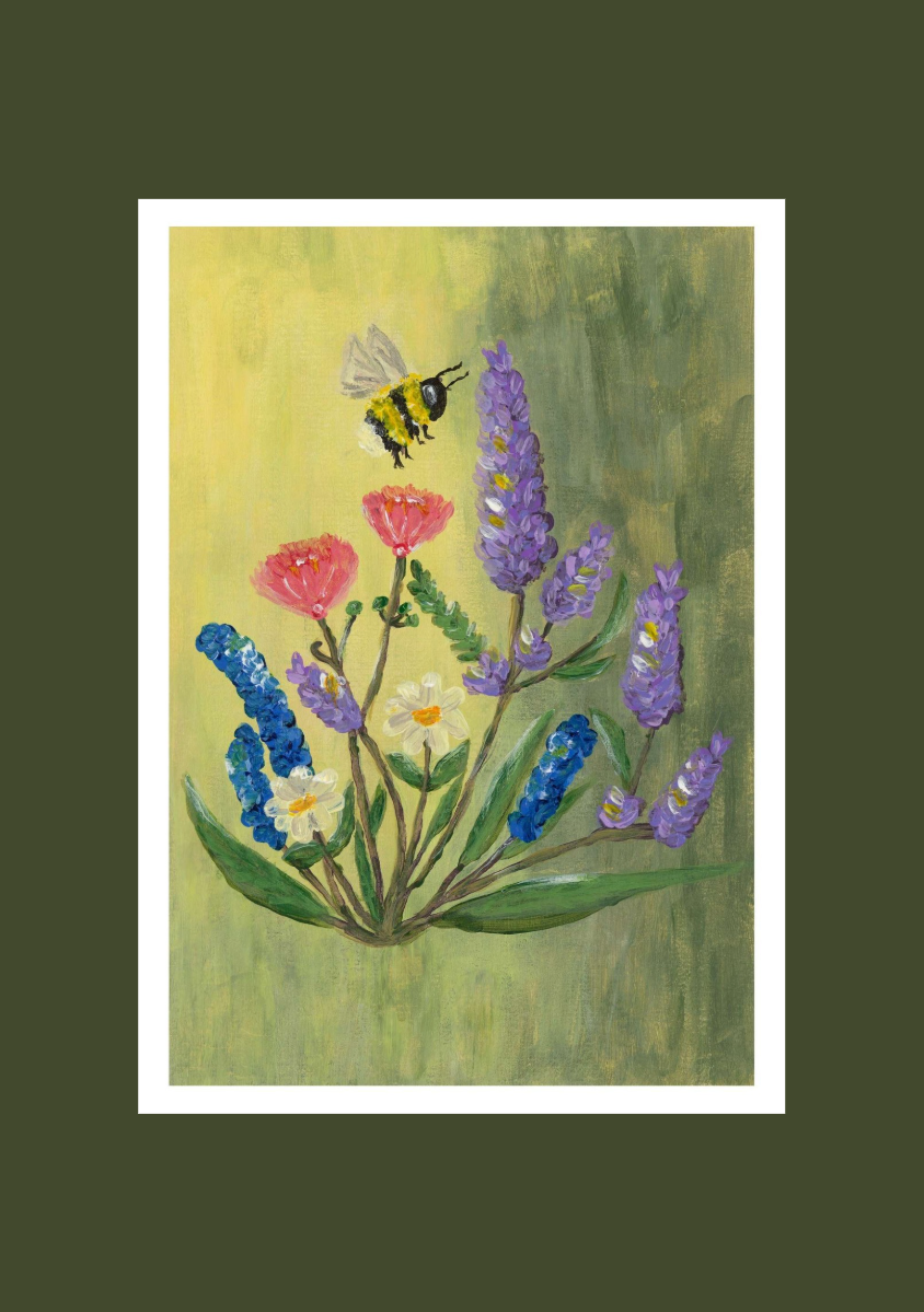 Lavender Garden Print