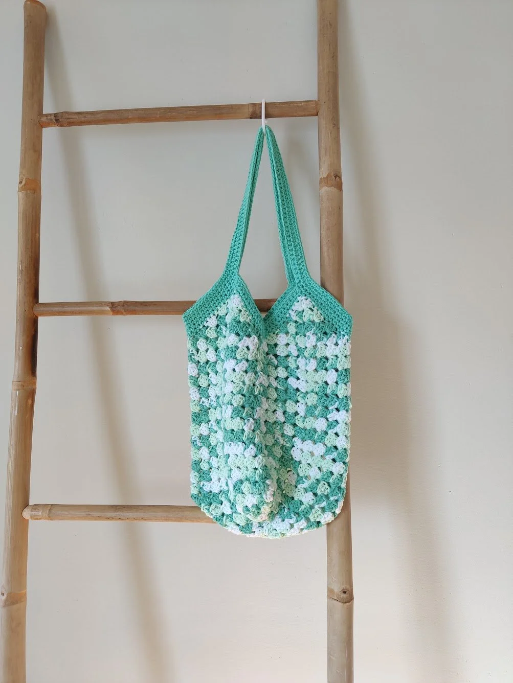 Minttusorbetti Granny-laukku