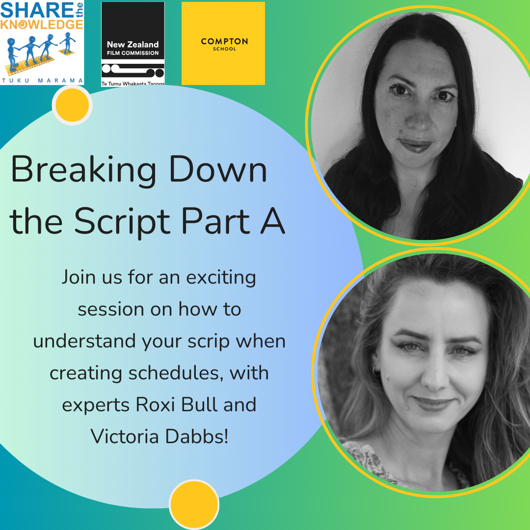 SESSION THREE: BREAKING DOWN THE SCRIPT (PART A)