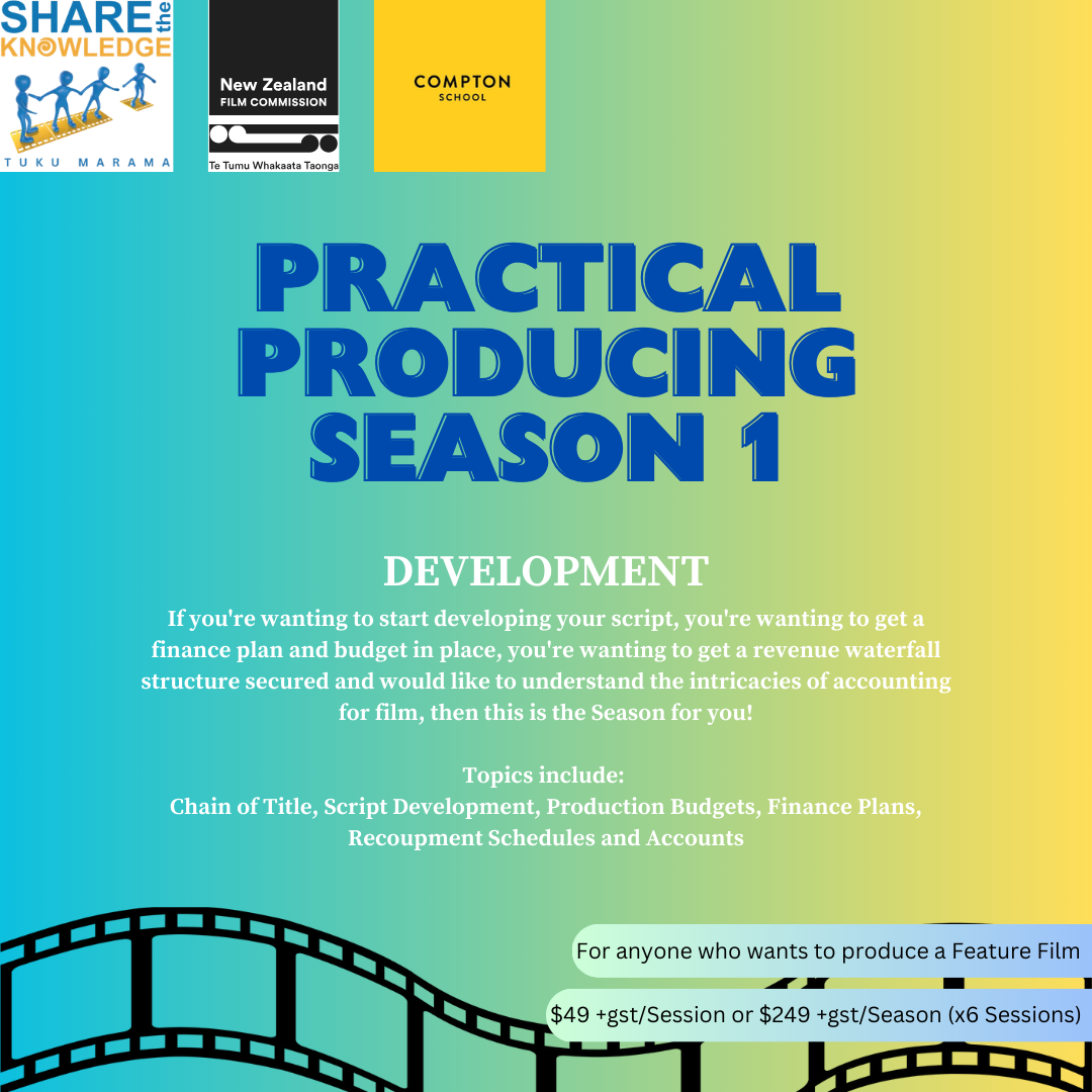 PRACTICAL PRODUCING SERIES - SEASON 1 COURSES