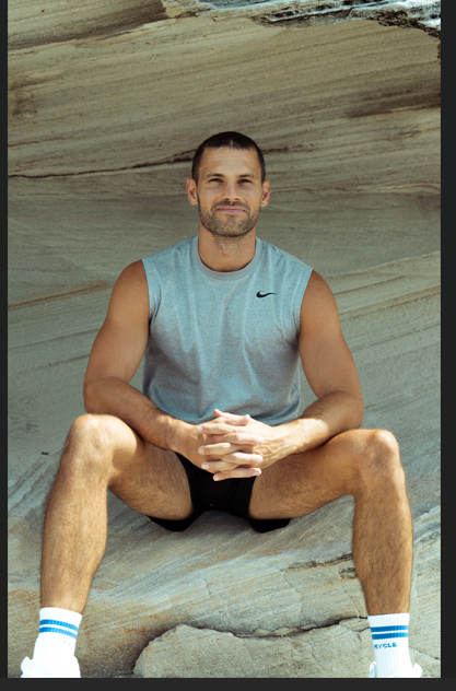 plant-based nutrition coach James Armstrong outdoor