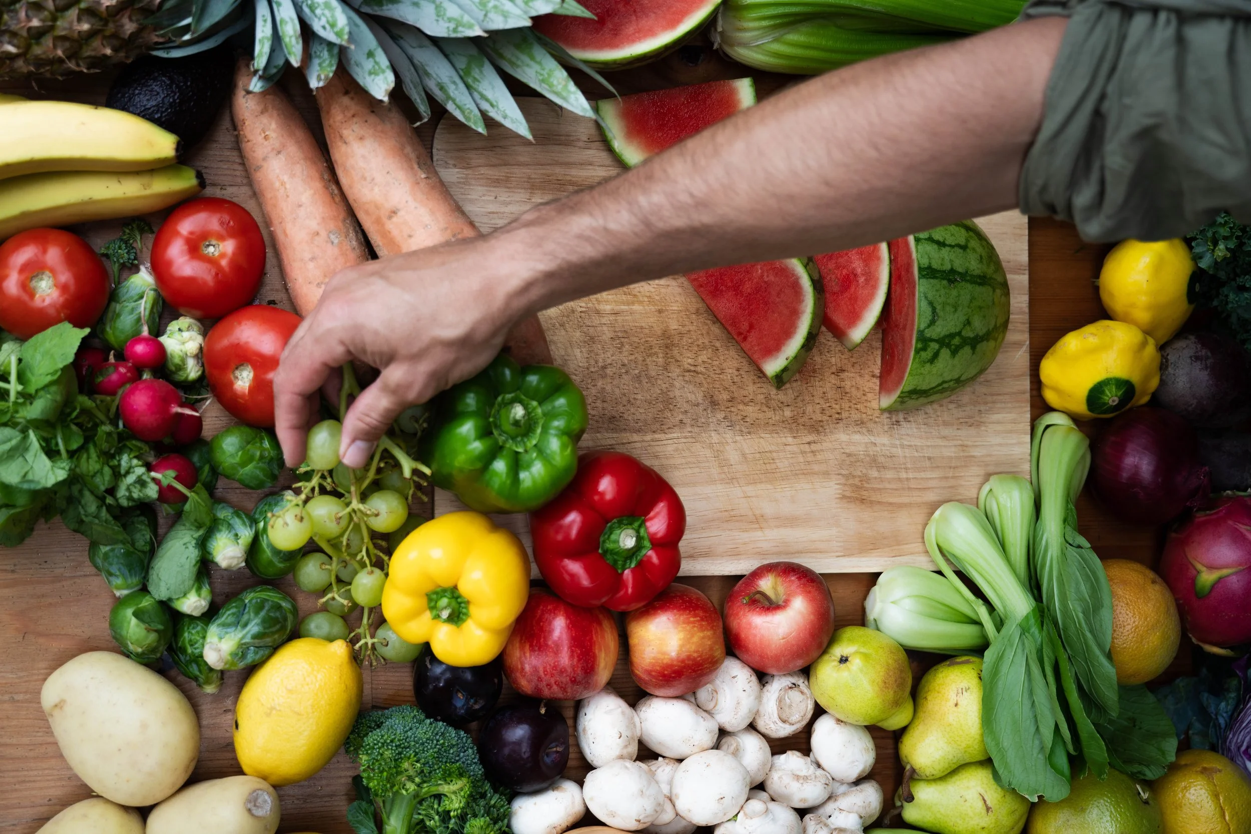plant-based nutrition coaching fruits and vegetables