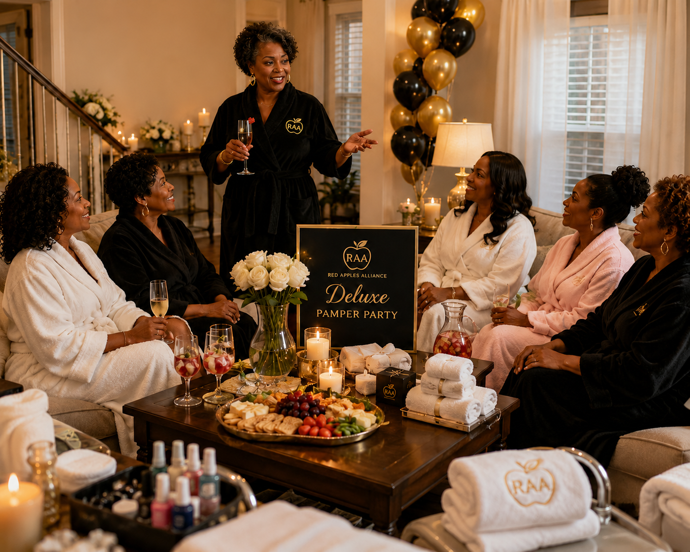 Signature DELUXE Pamper Party