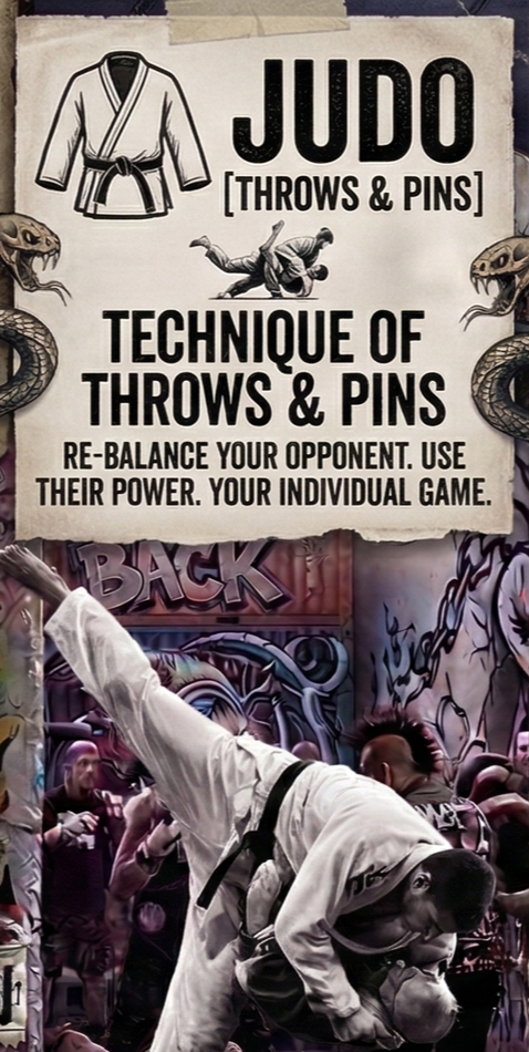 JUDO: Throws & Pins