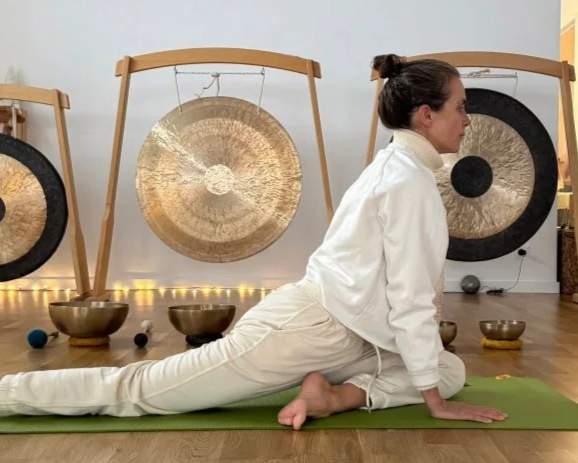 Yoga et gong cocoom yoga les sables d'olonne