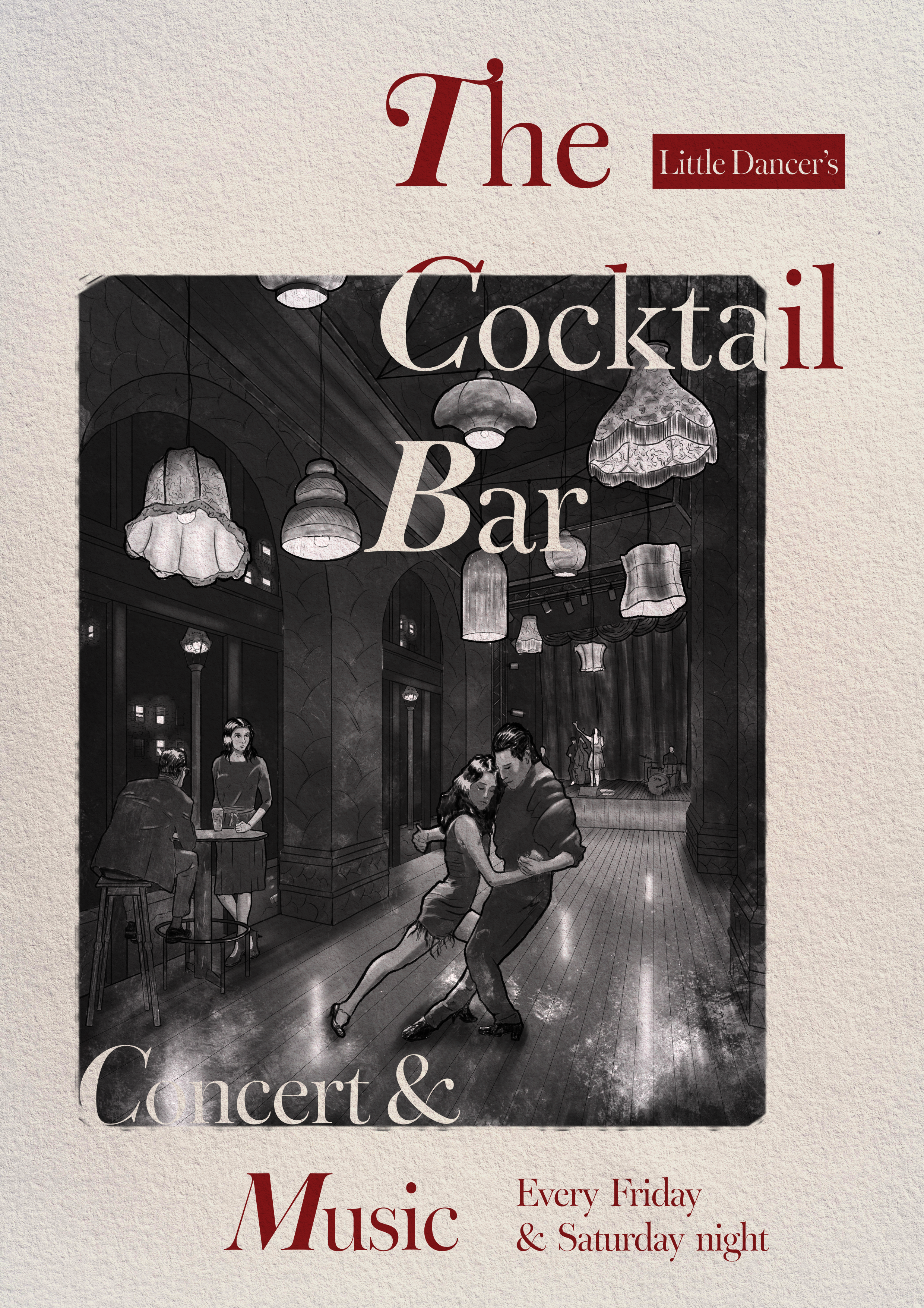 Menu Design - Little Dancer