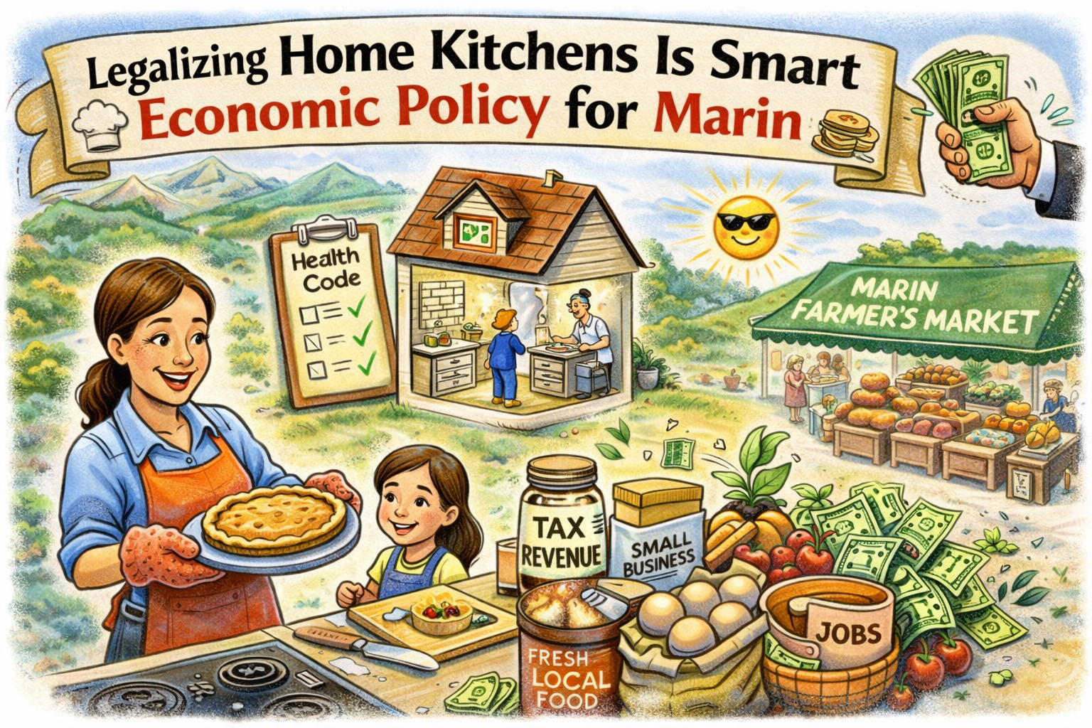 Legalizing Home Kitchens Is Smart Economic Policy for Marin