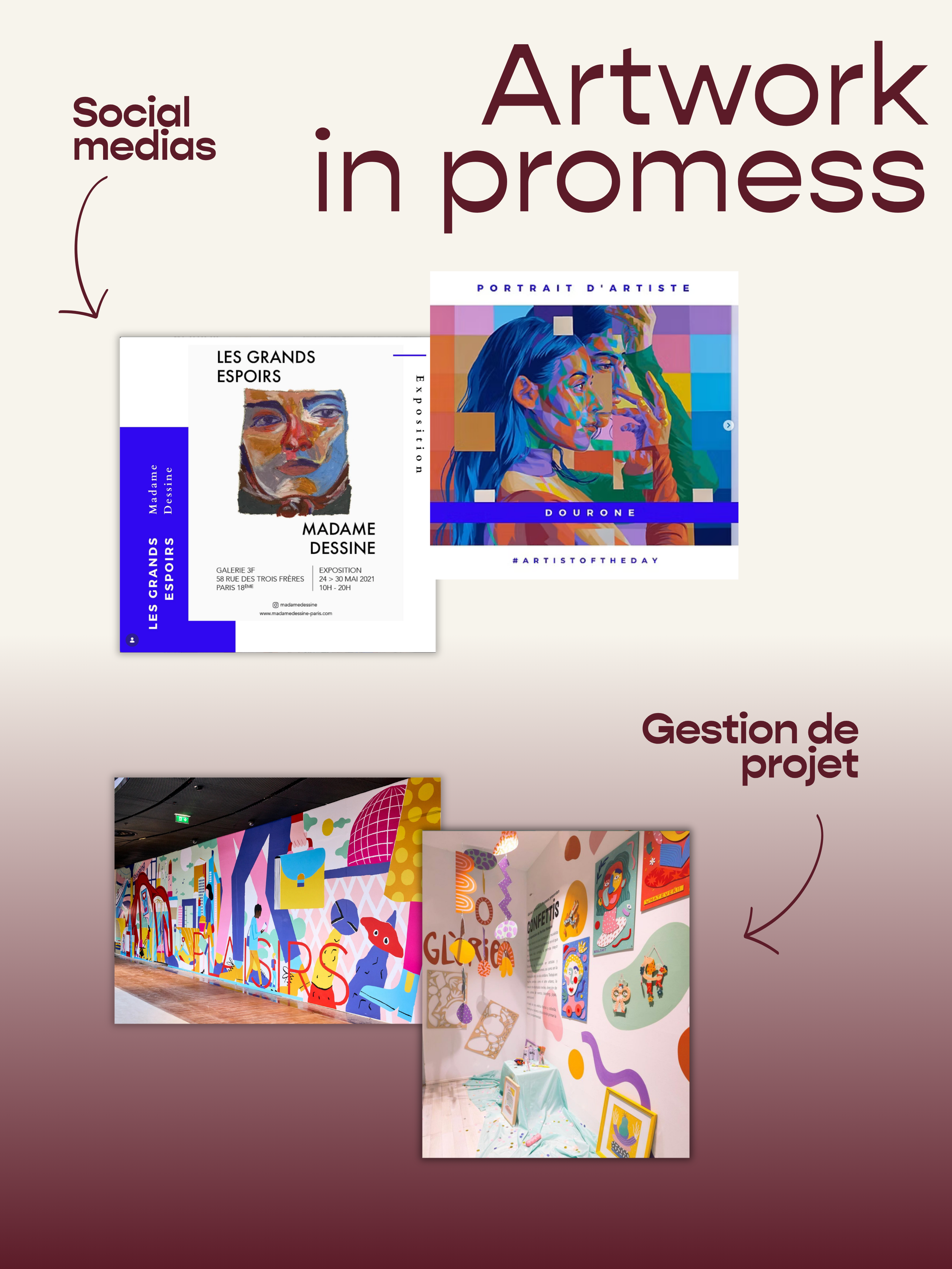 Propulseur d'oeuvre d'art