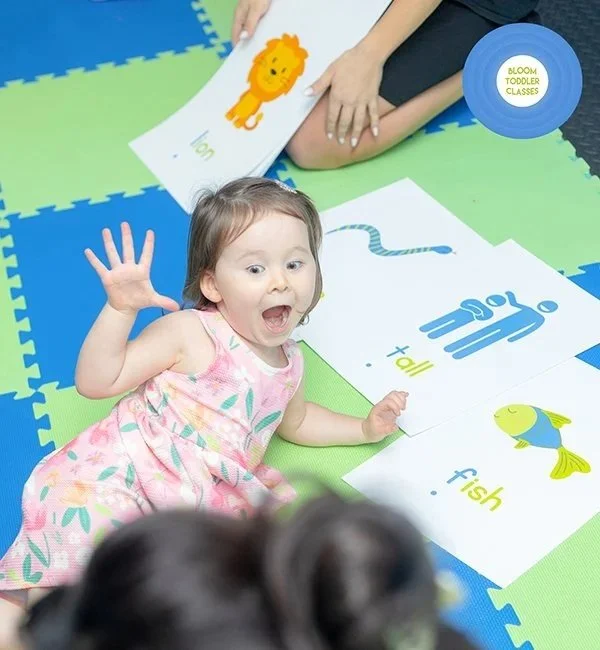 learning through play at bloom toddler classes