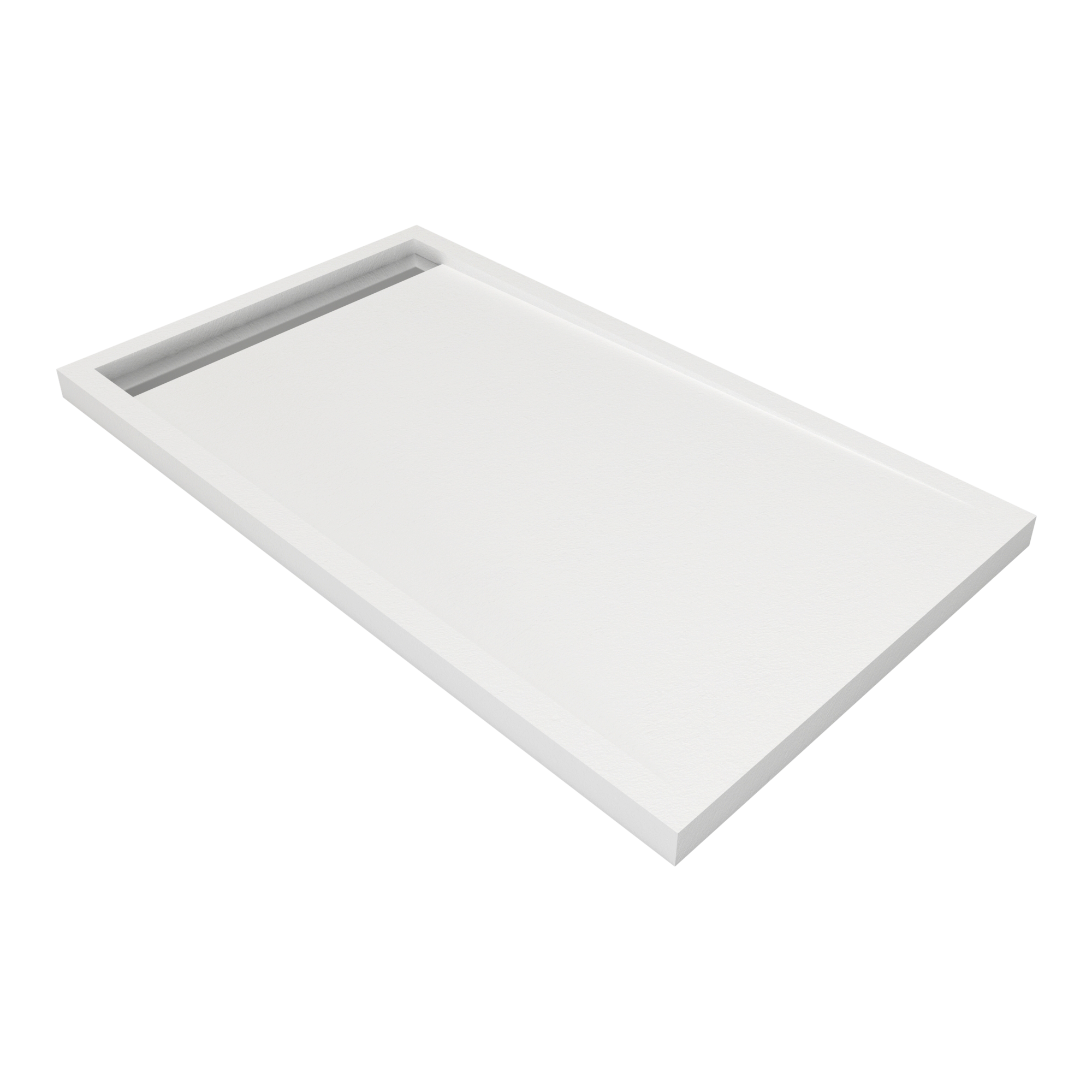 Shower tray, rectangular - solid surface. Composites. Sanitary ware manufacturers. Sanitary ware suppliers . Sanitary ware wholesale  Oem